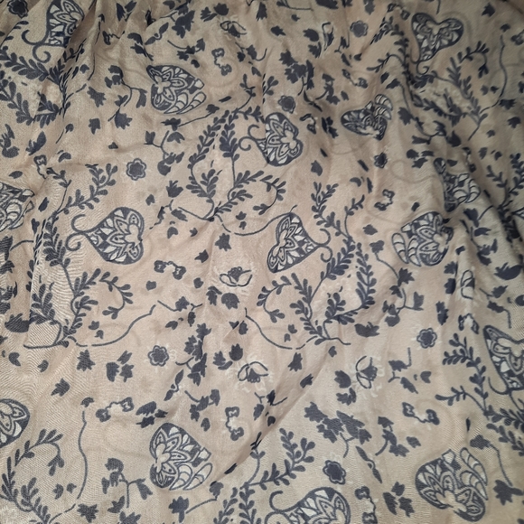 Italian Silk Paisley Blouse - Picture 3 of 10